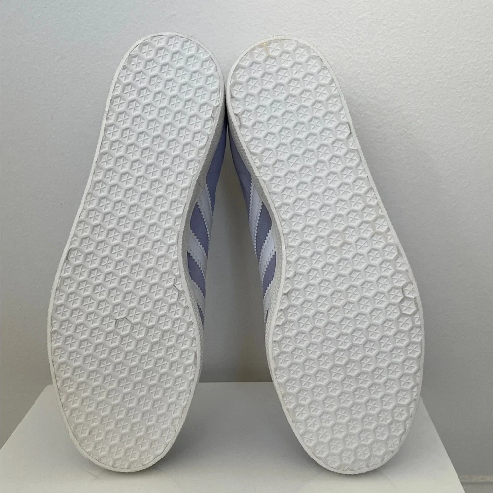 NWOT Adidas Gazelle Lavender and White Sneakers - Picture 5 of 6